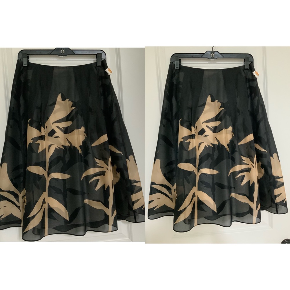 Talbots Vintage Silk Skirt - Picture 1 of 6